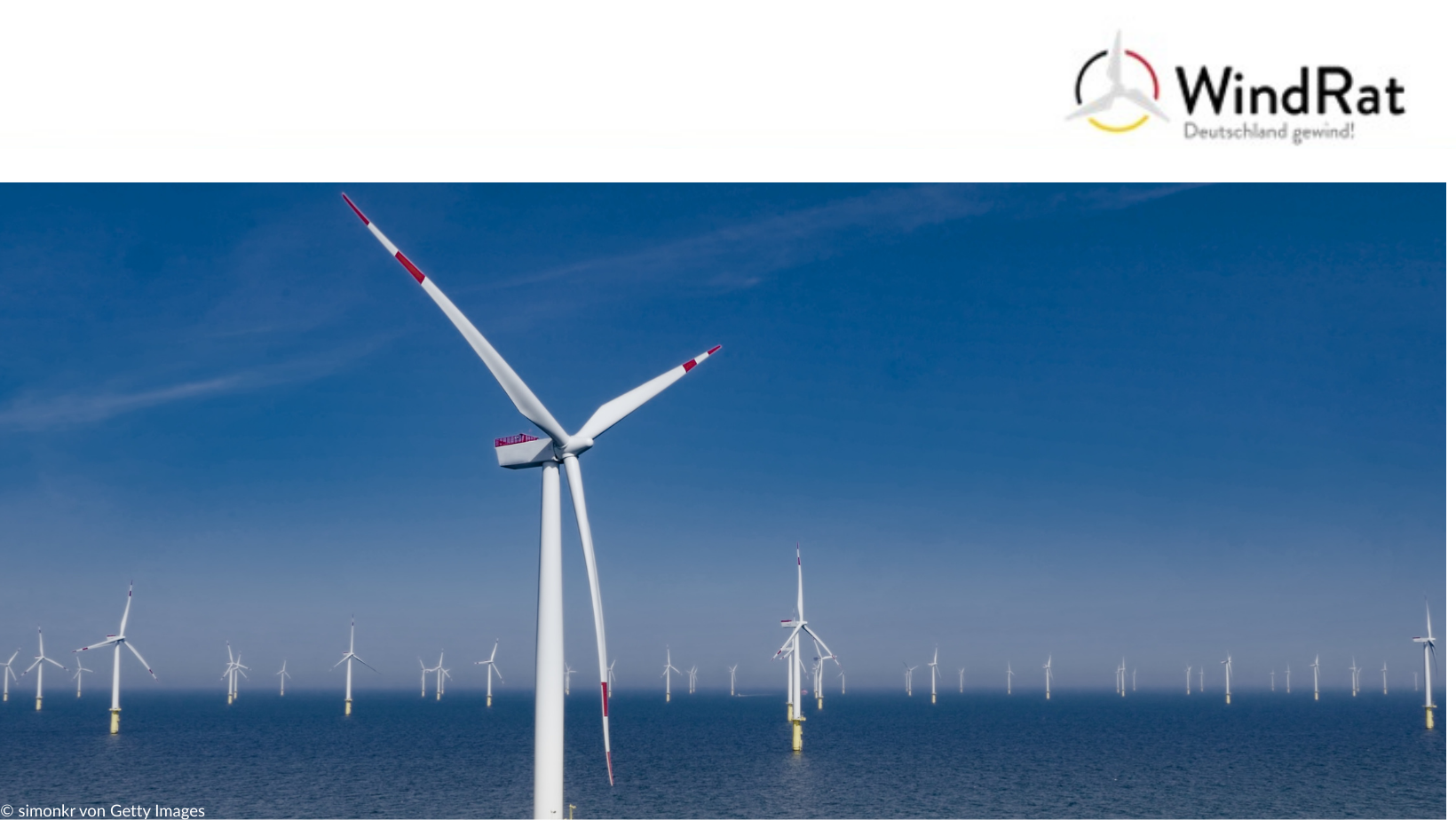 Auf dem Bild ist ein Windrad Off Shore Park zu sehen.