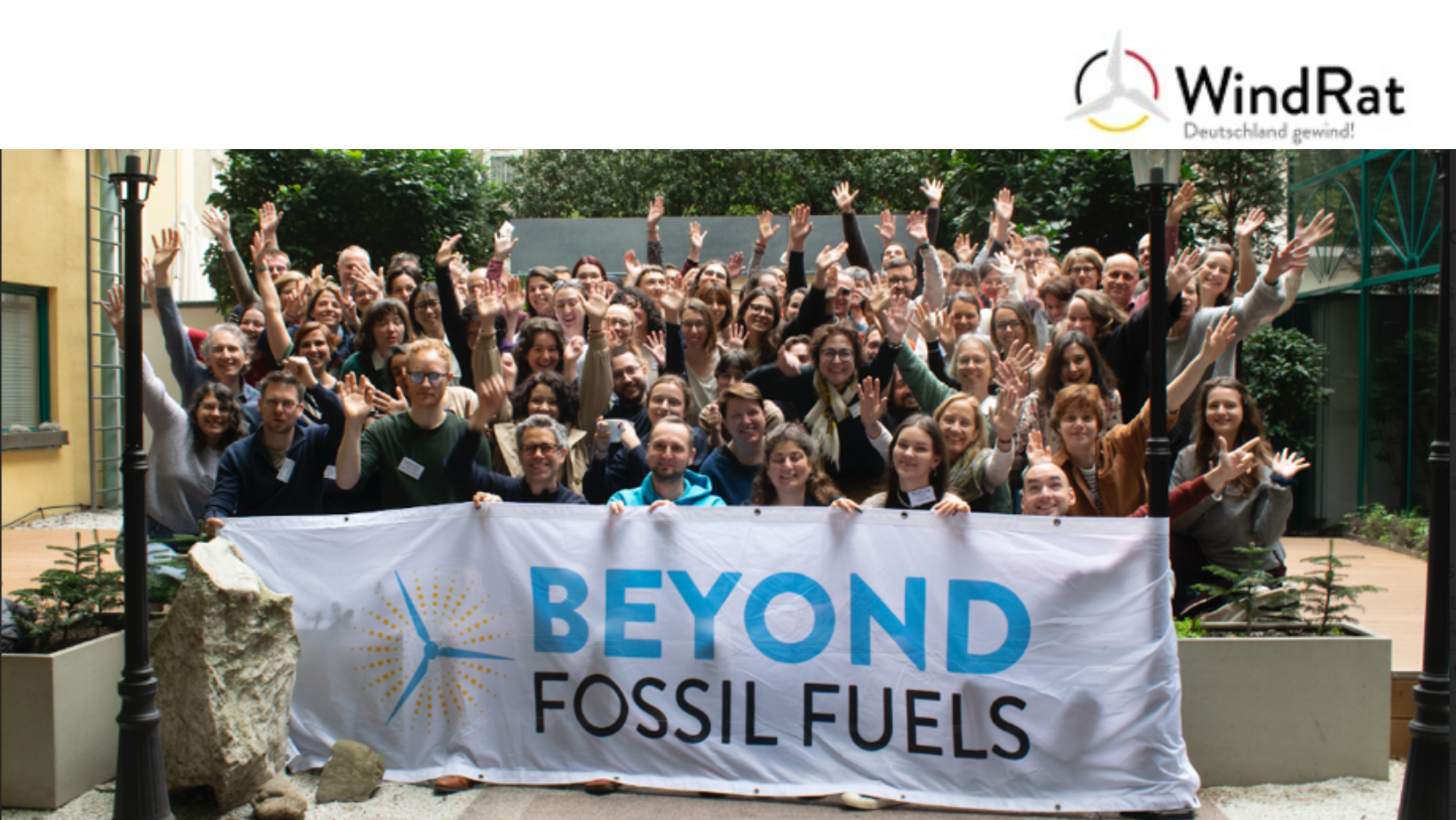 Auf dem Bild sieht man die Mitglieder des Netzwerks BFF, dass sich in Wien getroffen hat.