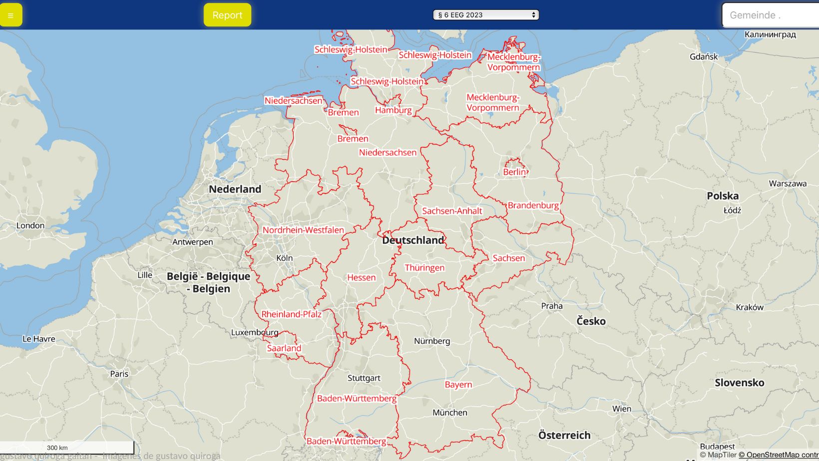 Deutschland Karte