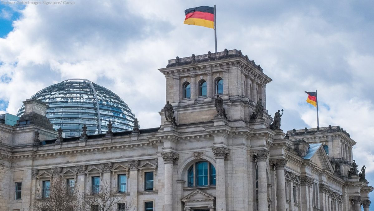 Auf dem Bild ist der Bundestag zu sehen.