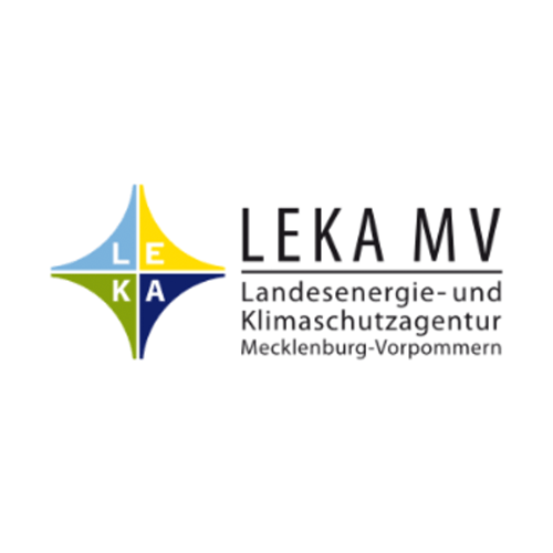 Man sieht das Logo der LEKA MV